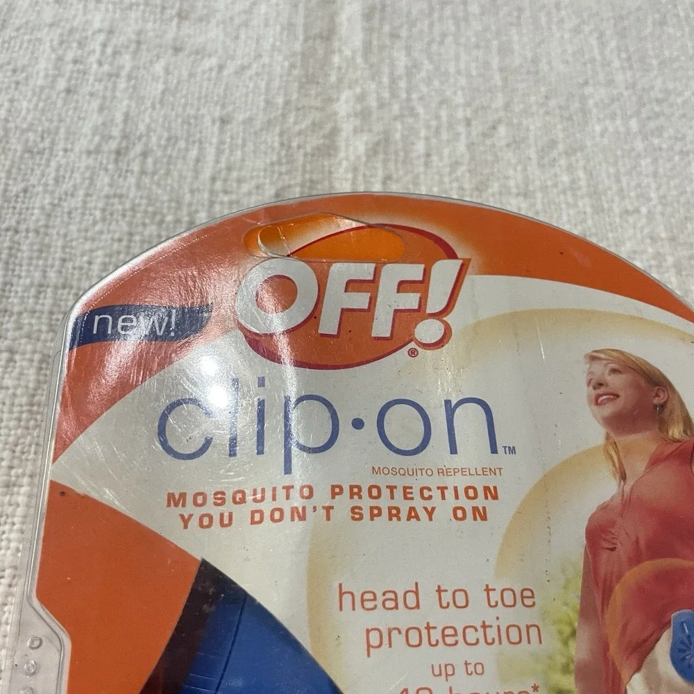 OFF! Clip-On Mosquito Repellent Refills 1 Pack w/2 Refills New Sealed 12‎ hrs